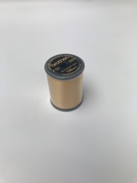 Brother Russet Brown Satin Embroidery Thread 300M Reel