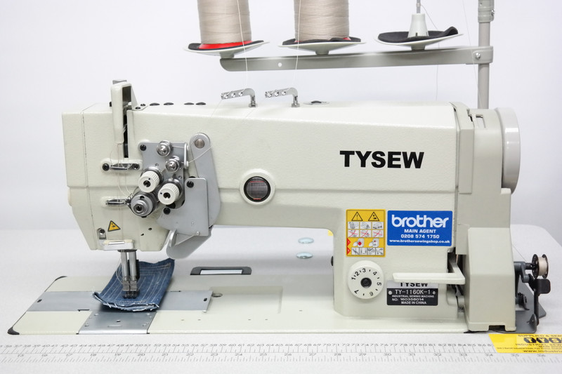 Tysew TY-1160K-1 Twin Needle Needle Feed (Knock Out)