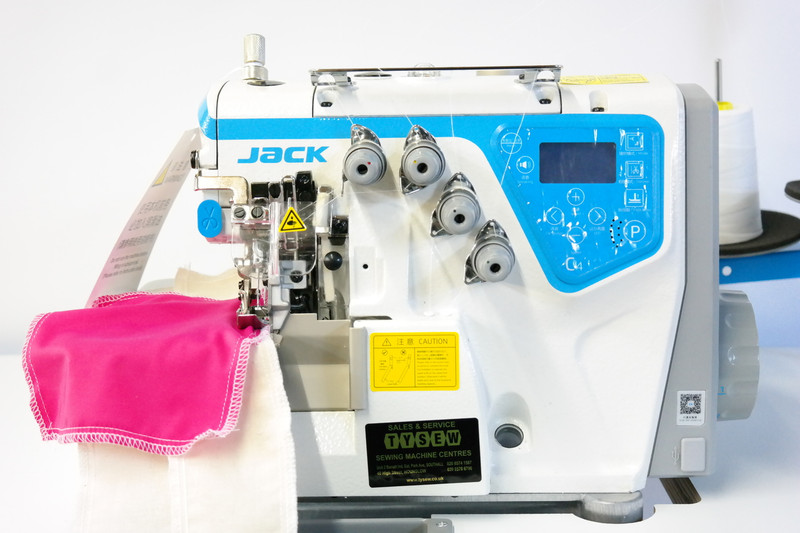 Jack C4-5 Industrial 5 Thread Automatic Overlock Machine
