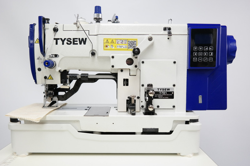 Tysew T781 Industrial Lockstitch Straight Buttonhole Machine