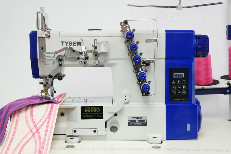 Tysew i5 Industrial Coverstitch Interlock Sewing Machine