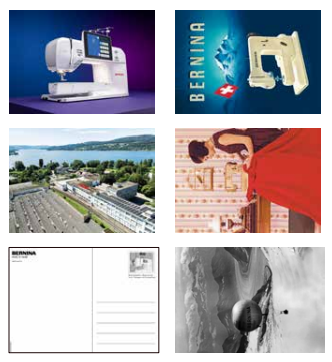 Bernina Post Card Set