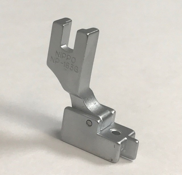 Invisible Zip Foot with Guide for Industrial Sewing Machine