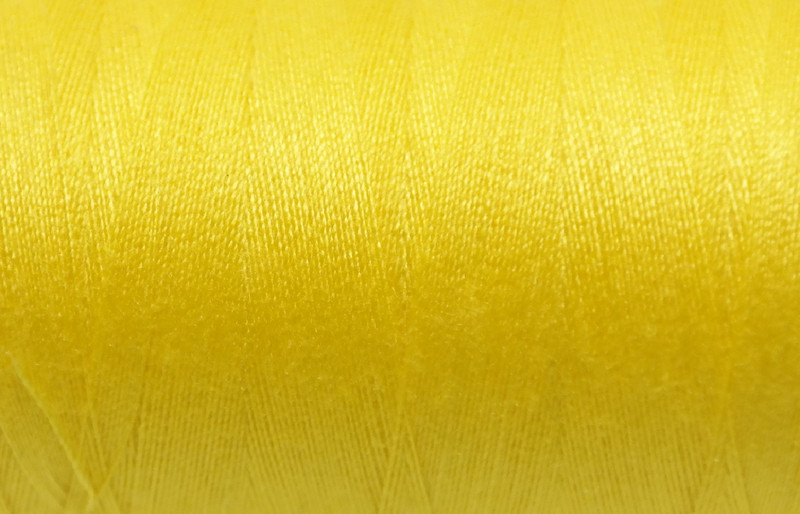 Tysew Yellow Sewing Machine Polyester Thread 10x1000M