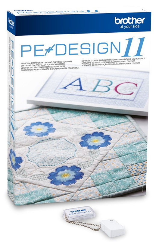 Brother PE Design Version 11 Embroidery Digitising Software