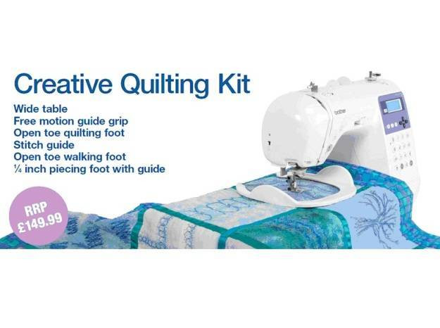 Brother QKF1UK Sewing Machine Creative Quilting Kit