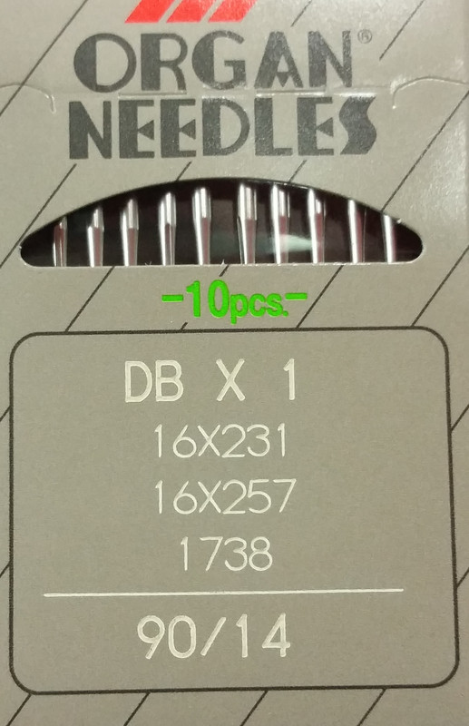 Organ 16x231 Industrial Sewing Machine Needles Size 90 x20