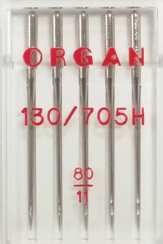 Organ 130/705H Domestic Sewing Needles Size 80