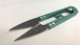 Mini Handheld Sewing/Embroidery Thread Cutter Snips (Green)