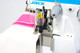 Jack E4S-3 Industrial 3 Thread Overlock Machine Small Table