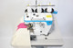 Jack E4S-3 Industrial 3 Thread Overlock Machine Small Table