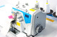 Jack C4-3 Industrial 3 Thread Automatic Overlock Machine