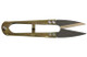 Mini Handheld Sewing/Embroidery Metal Thread Cutter Snips (Gold)