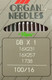Organ 16x231 Industrial Sewing Machine Needles Size 100 x20