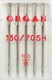 Organ 130/705H Domestic Sewing Needles Size 100