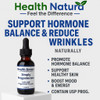 Simply Progesterone 1.08 oz molecular serum dropper bottle with silky smooth texture.