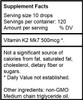 True K2 Mk7 supplement label featuring 500mcg per 10 drops serving.