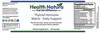 Thyroid Hormone Matrix Daily Support dietary supplement label, 60 capsules, green background.