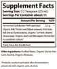 Health Natura BioActive Detox liquid supplement bottle 60 ml label features.
