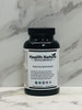 BioActive Multivitamin supplement bottle, 100% plant-derived, vegan formula on marble background.