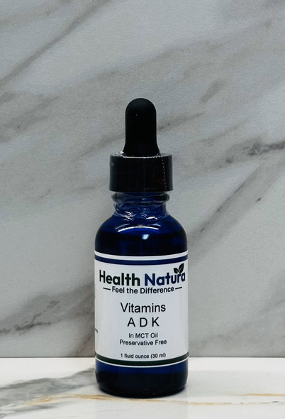ADK is a convenient blend of our three most popular vitamins: Simply A 2,500 i.u., D3 5000 i.u., and K2 Spectrum 5 mg. 