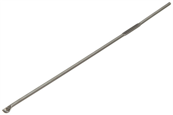 Microscoop stainless steel scoop with long handle for precise measurements and accurate dosing.