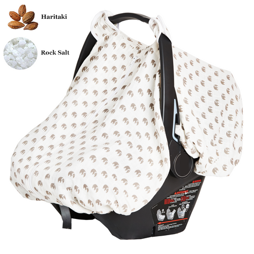 Muslin car seat canopy on sale