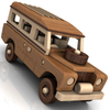 1961 Land Rover and Mini Cooper Rally (3 PDF Downloads) Wood Toy Plans