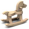 Baby Rocking Pony + Toddler's Rocking Pony (2 PDF Downloads + SVG Files) Wood Toy Plans