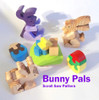 Bunny Pals Scroll Saw Plan Set (PDF Download) Wood Toy Plans