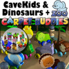 CaveKids Dinosaurs and Zoo Buddies (2 PDF Downloads) Wood Toy Plans