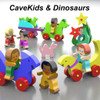 CaveKids Dinosaurs and Zoo Buddies (2 PDF Downloads) Wood Toy Plans