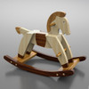 Circa 1964 Classic Baby Rocker + 1790 Rocking Horse Paul Revere's Ride (2 PDF Downloads) Wood Toy Plans