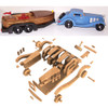 Floating Chris-Craft and 1934 Jaguar Coupe (2 PDF Downloads + SVG Files) Wood Toy Plans