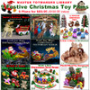 Master Toymakers Library of 9 Festive Christmas  (9 PDF Downloads) Wood Toy Plans