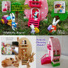 Osni's Easter Egg Bunny House (PDF Download) Wood Toy Plans