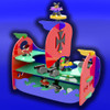 Persnikiti Puzzle Pirate Ship & Treasure Island Cove (PDF Download) Wood Toy Plans