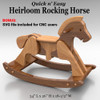 Quick & Easy Heirloom Rocking Horse (PDF Download) Wood Toy Plans