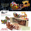 Scroll Saw Magic Christmas Victorian Sleigh Wood Toy Plans (PDF Download + SVG)