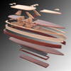 Scroll Saw Magic Floating Boats (PDF Download) Wood Toy Plans