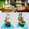 Scroll Saw Magic Pirate Ship Madagascar (PDF Download) Wood Toy Plans