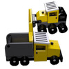 ReallyWood Road Crew Dump Truck & Bull Dozer (PDF Download) Wood Toy Plans