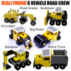 ReallyWood Road Crew Six Construction Trucks (3 PDF Downloads) Wood Toy Plans