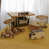 Small World Volkswagens + Pony Stable + Peterbilt Truck Stop (3 PDF Downloads) Wood Toy Plans