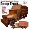 ReallyWood San Diego Dump Truck (PDF Download) Wood Toy Plans