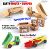 Mini Constructors Earth Mover + Tandem Dumper (2 PDF Downloads) Wood Toy Plans