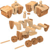 Mini Constructors Crew Truck + Mega Dumper + Power Crane + Road Roller Wood Toy Plans (4 PDF Downloads) Wood Toy Plans