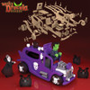 Wacky Dracula Hearse - Toymakers Library of 9 Halloween Treasures (9 PDF Downloads) Wood Toy Plans