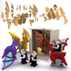 Quick n' Easy Dracula Ride-on Bat - Toymakers Library of 9 Halloween Treasures (9 PDF Downloads) Wood Toy Plans