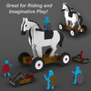 Trojan Ride-On Horse + Catapult & Soldiers (PDF Download) Wood Toy Plans